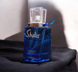 Shalis Perfume bottle front view Pakistan